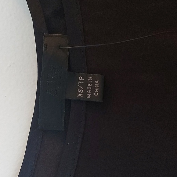 NWT ATM Silk Camisole with Adjustable Straps Black Size XS - Picture 5 of 8